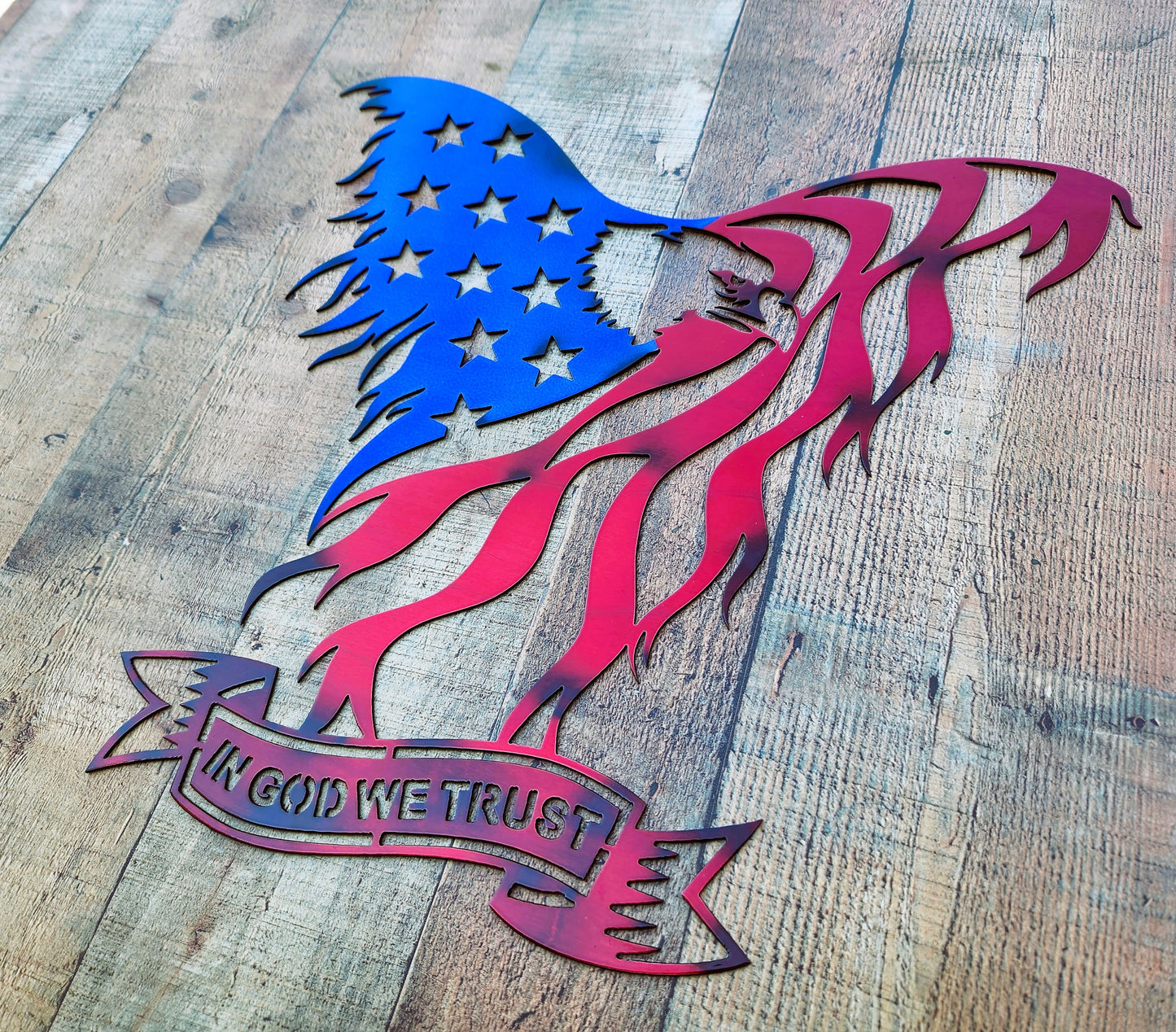 Eagle In God We Trust