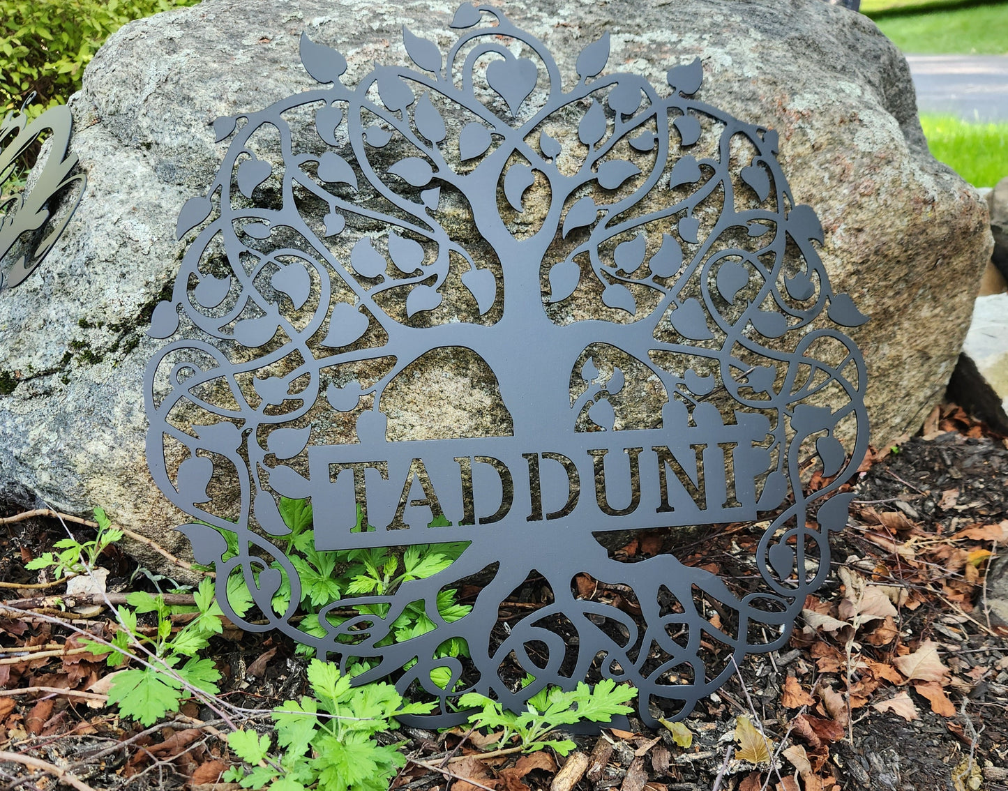 Tree of Life Curly Monogram