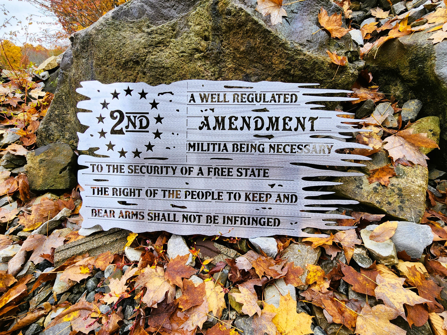 2nd Amendment Flag - Tattered