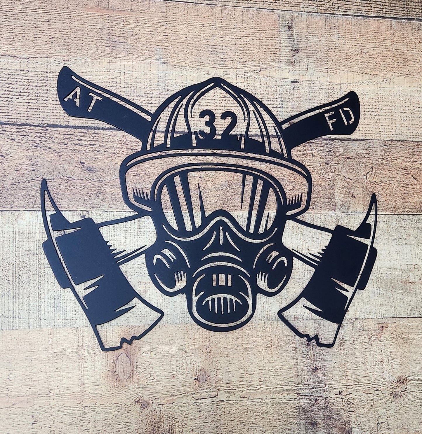 Firefighter Helmet & Axes