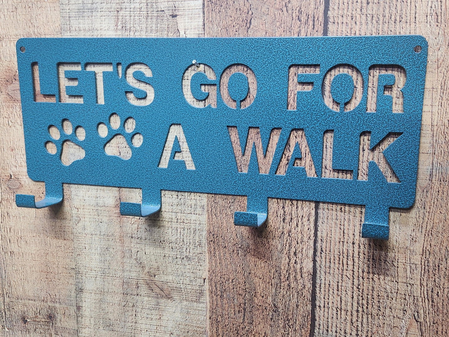 Let's Go For A Walk Leash Holder