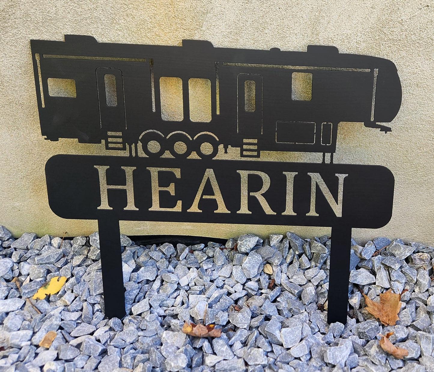 Fifth Wheel RV Toy Hauler Monogram