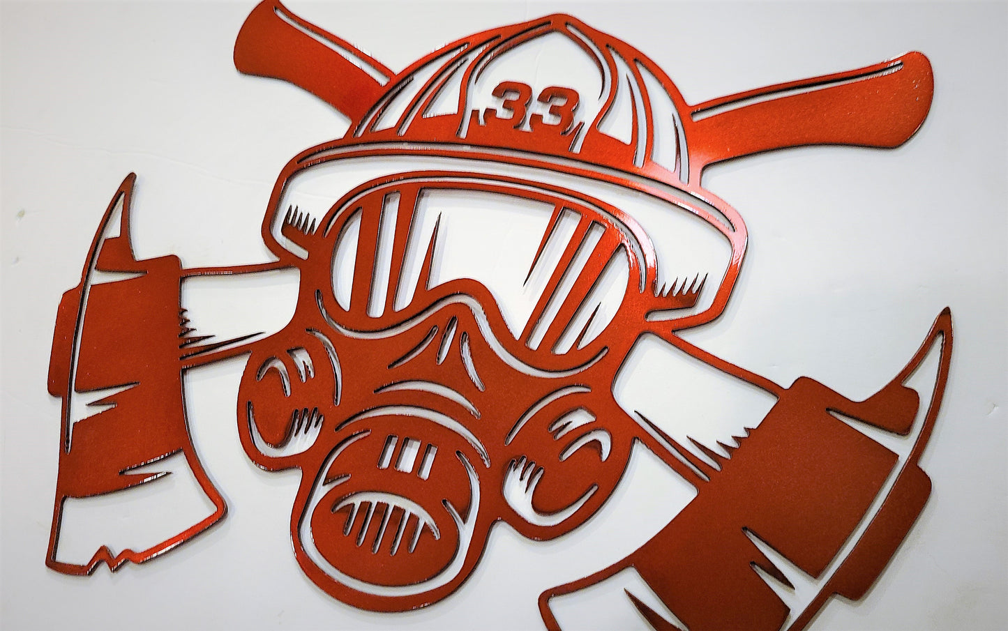 Firefighter Helmet & Axes