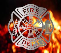 Firefighter Maltese cross