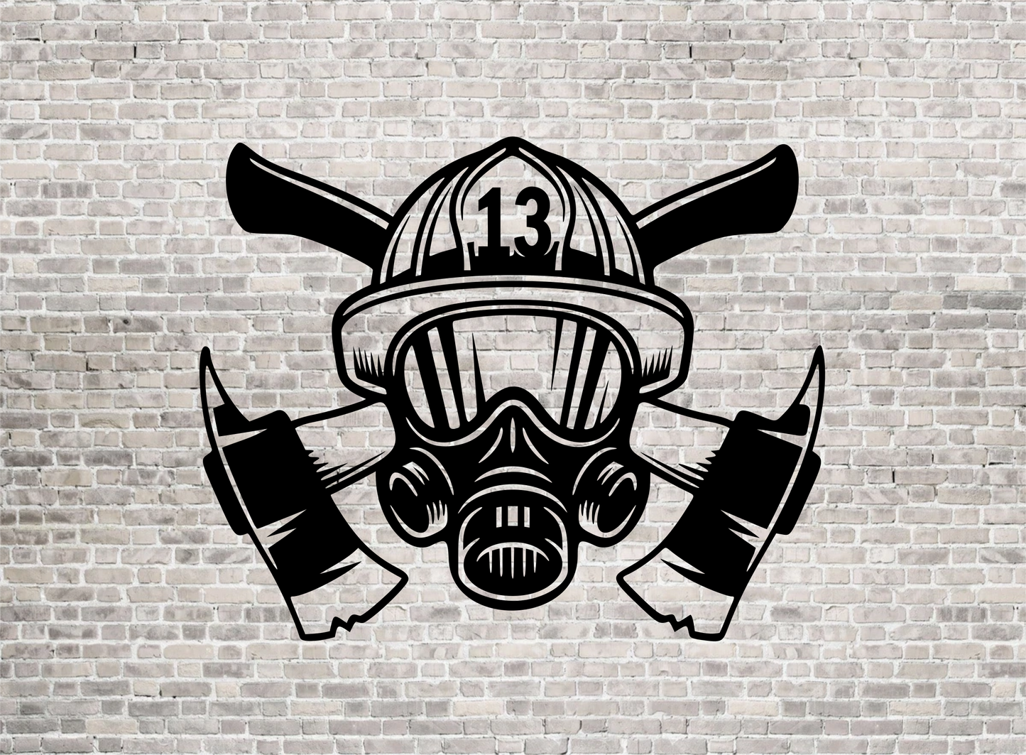 Firefighter Helmet & Axes