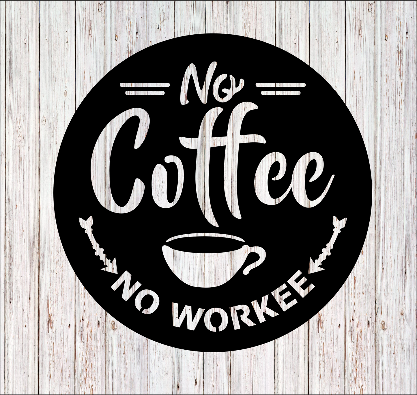 No Coffee No Workee