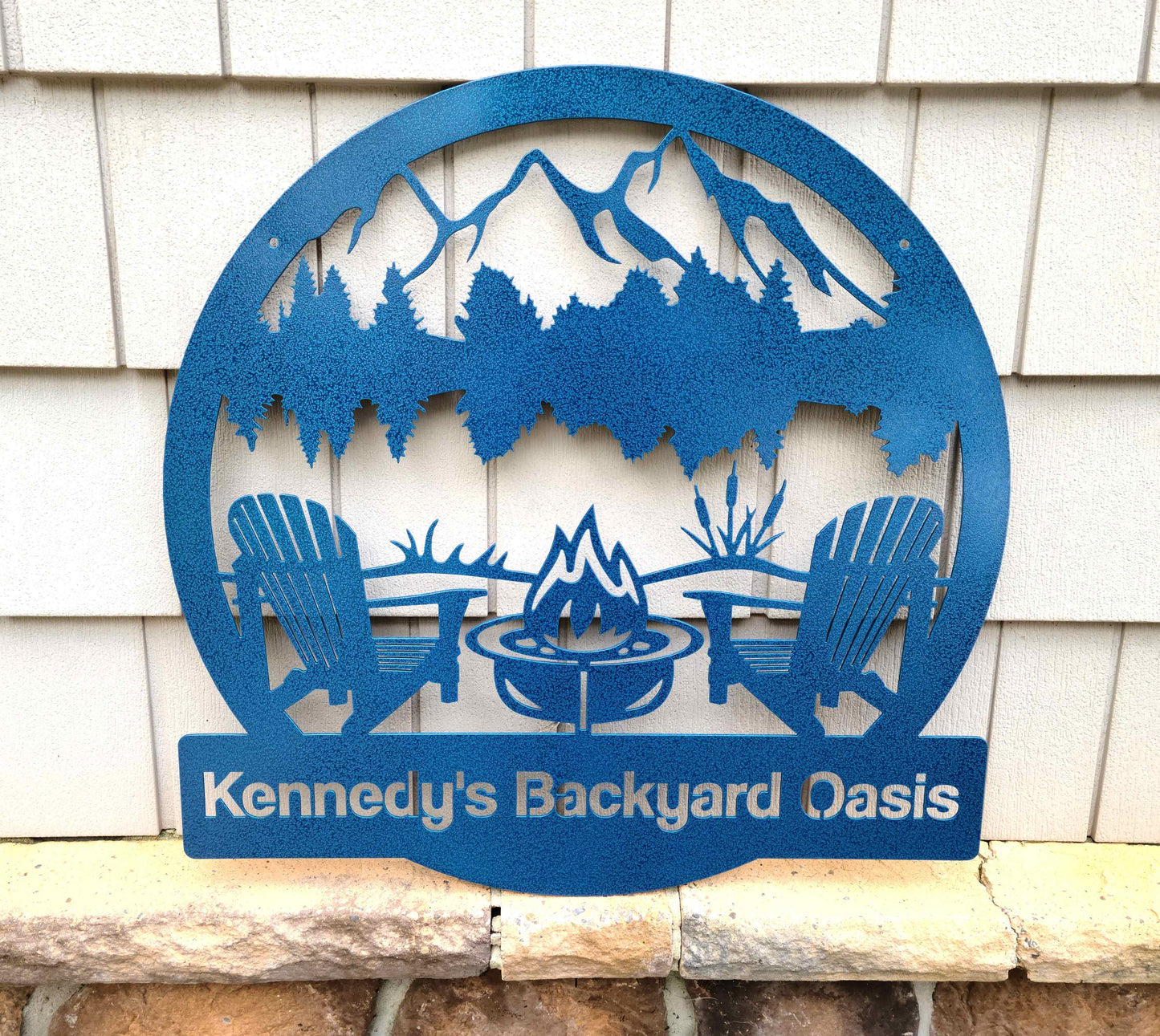 Lake Scene Monogram