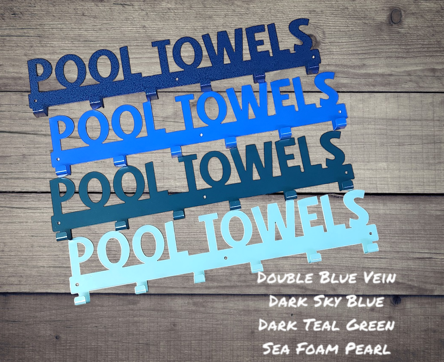 Pool Towel Hooks - Style 1