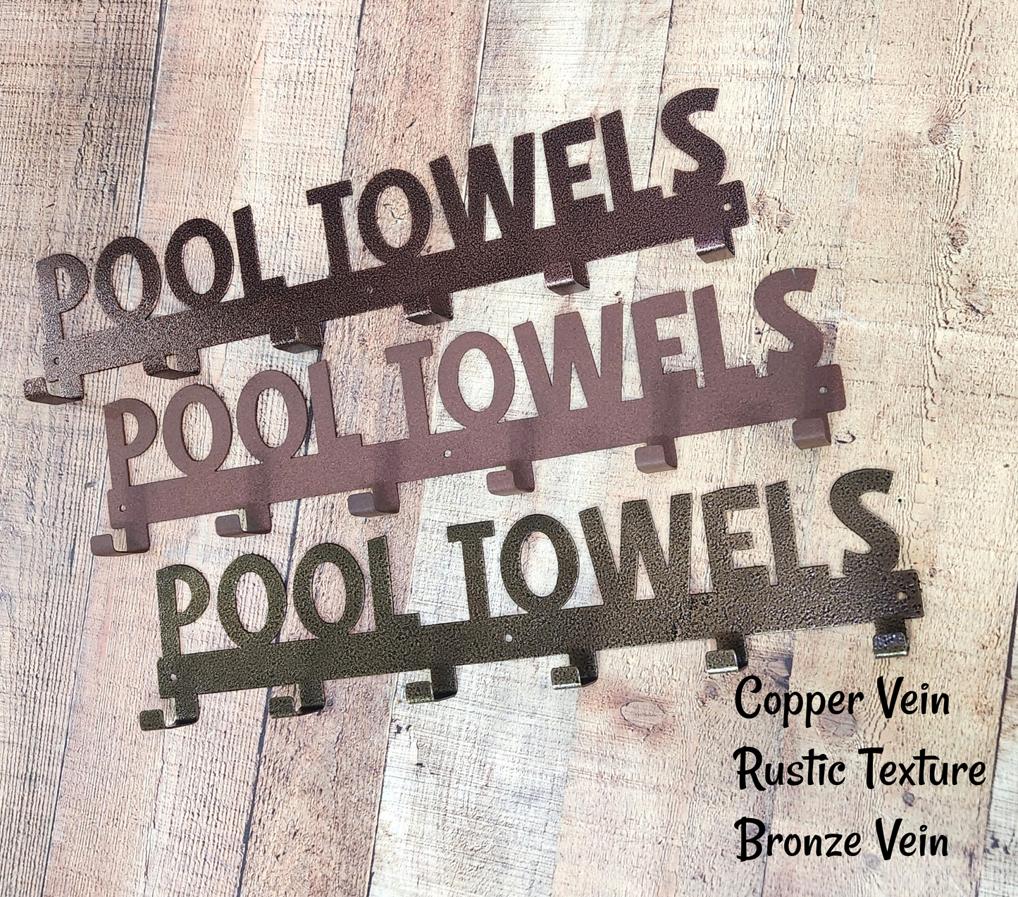 Pool Towel Hooks - Style 1