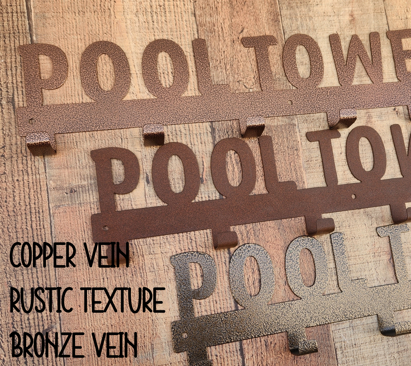 Pool Towel Hooks - Style 2
