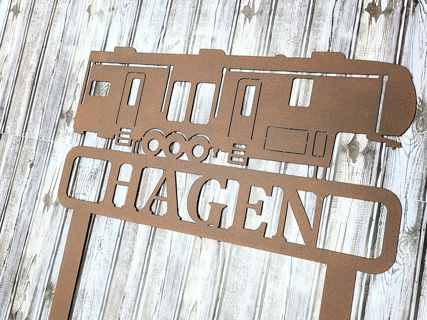 Fifth Wheel RV Toy Hauler Monogram