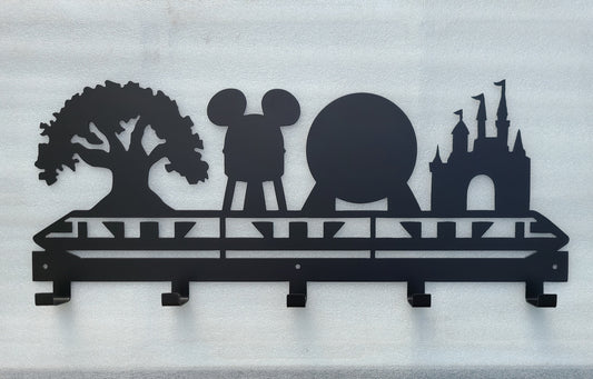 disneyworld hooks, magic kingdom, animal kingdom, hollywood studios, epcot with monorail