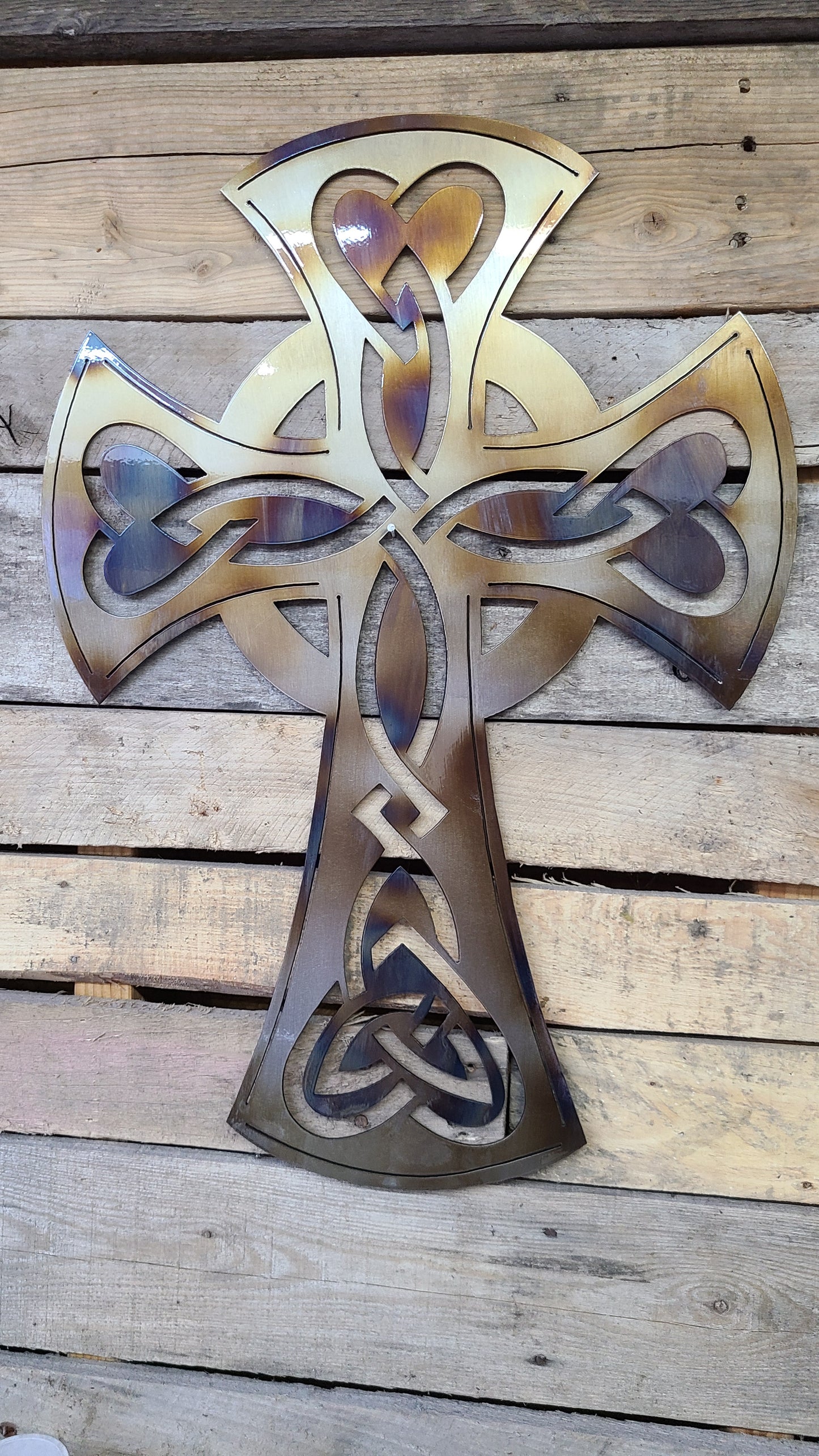 Celtic Heart Cross