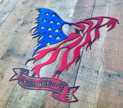 Eagle In God We Trust