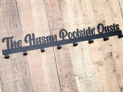 Towel Hooks, Personalized