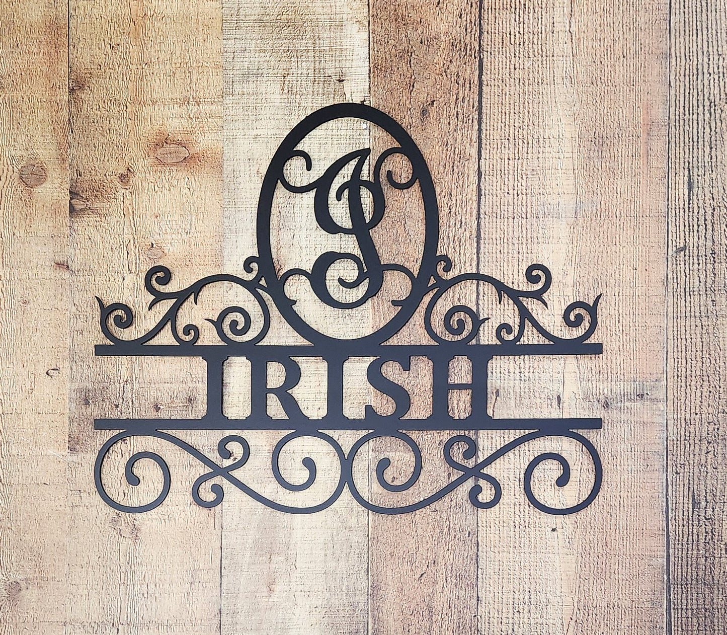 Split Scroll Monogram