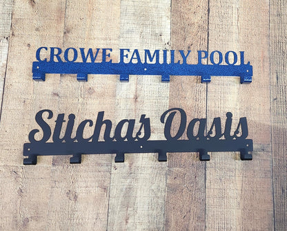 Towel Hooks, Personalized