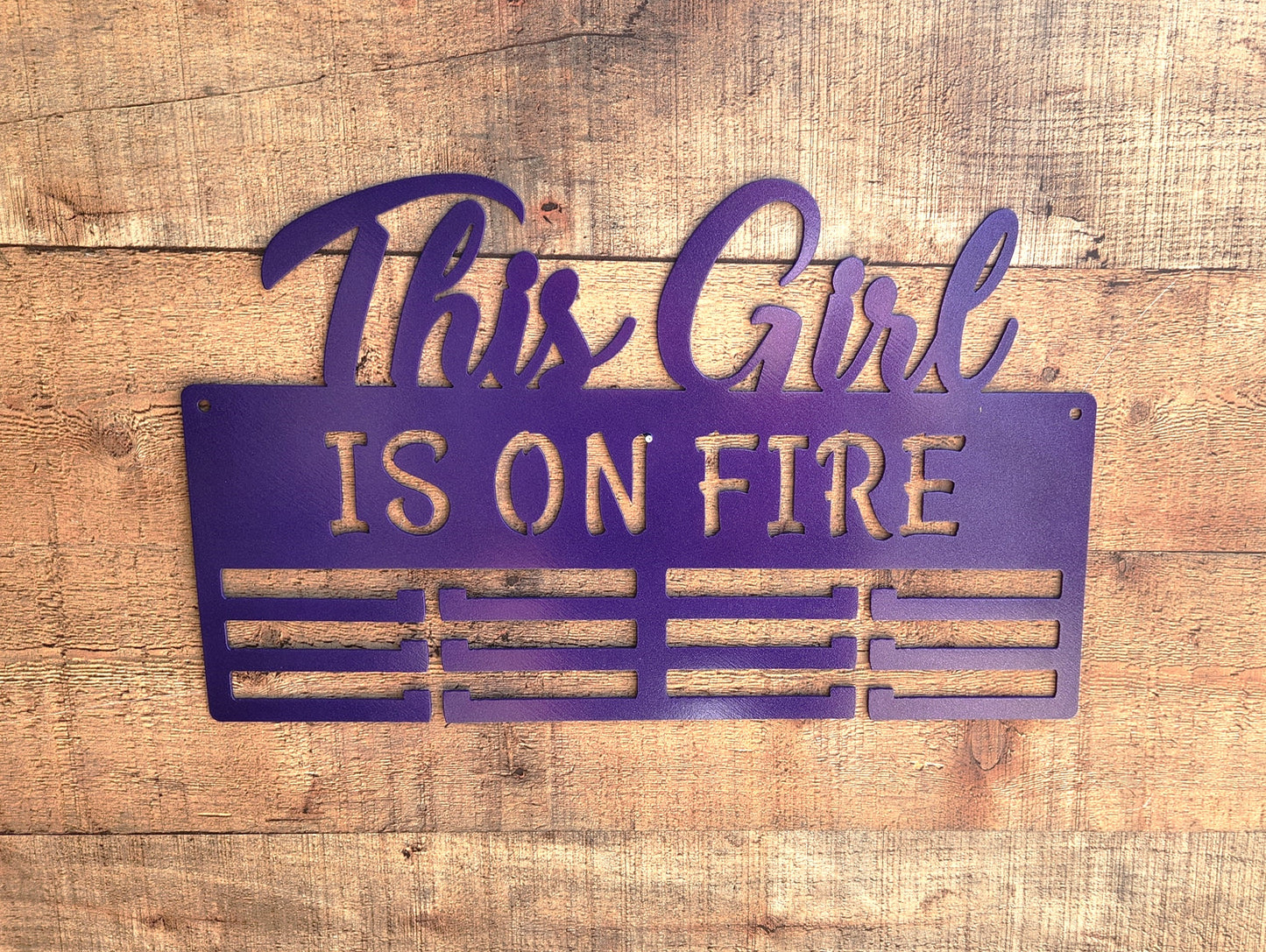 This Girl Is On Fire Medal Hanger