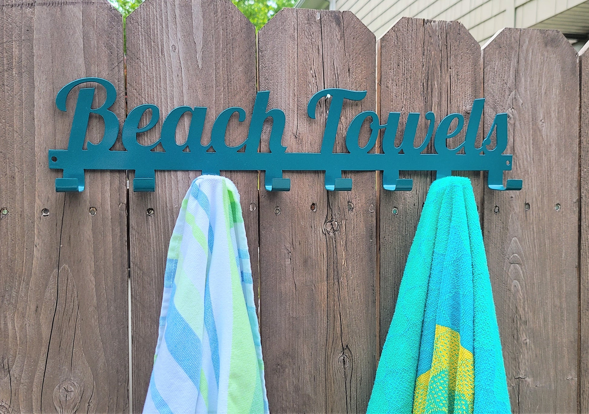 Beach Towel, Bathing Suit Hooks