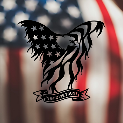 Eagle In God We Trust