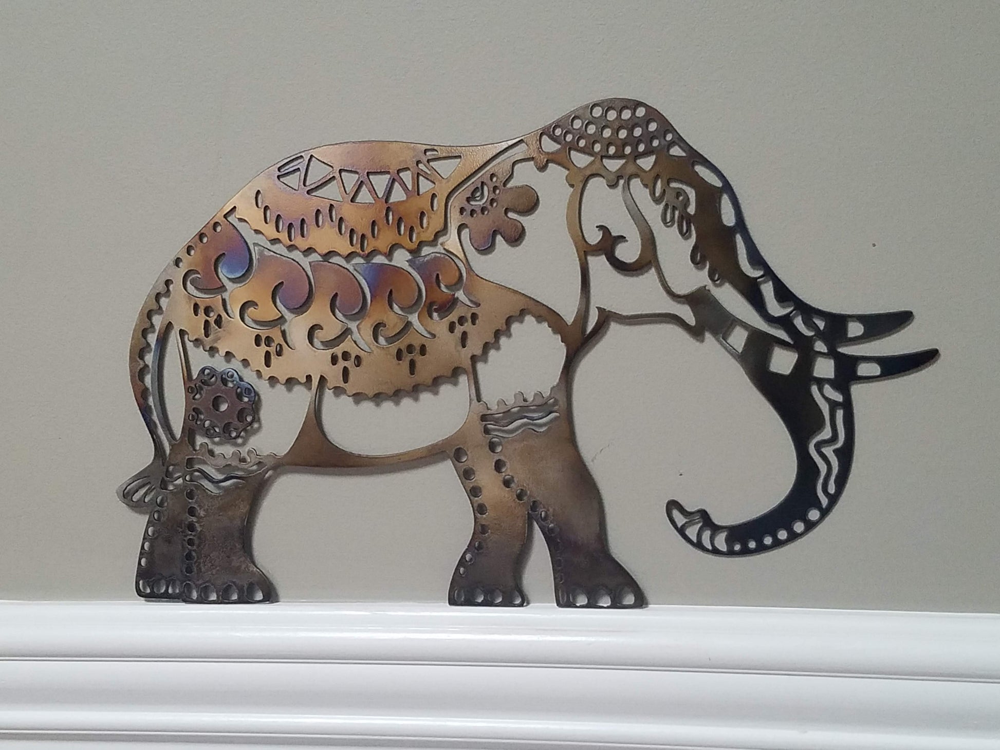 Tribal Elephant Decorative sign