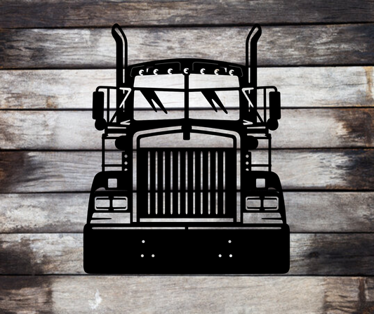 Kenworth Semi Tractor Trailer Sign