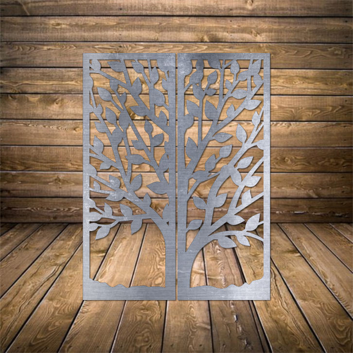 Framed Tree Panels – Elite Metal Design LLC