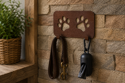 Paw Prints Leash Hook