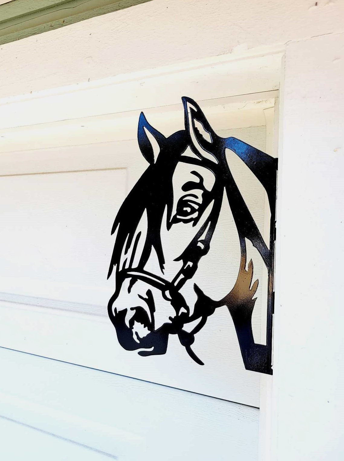Peeking Horse