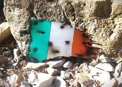 Tattered, Battle Worn, Distressed Flag of Ireland/Irish Flag