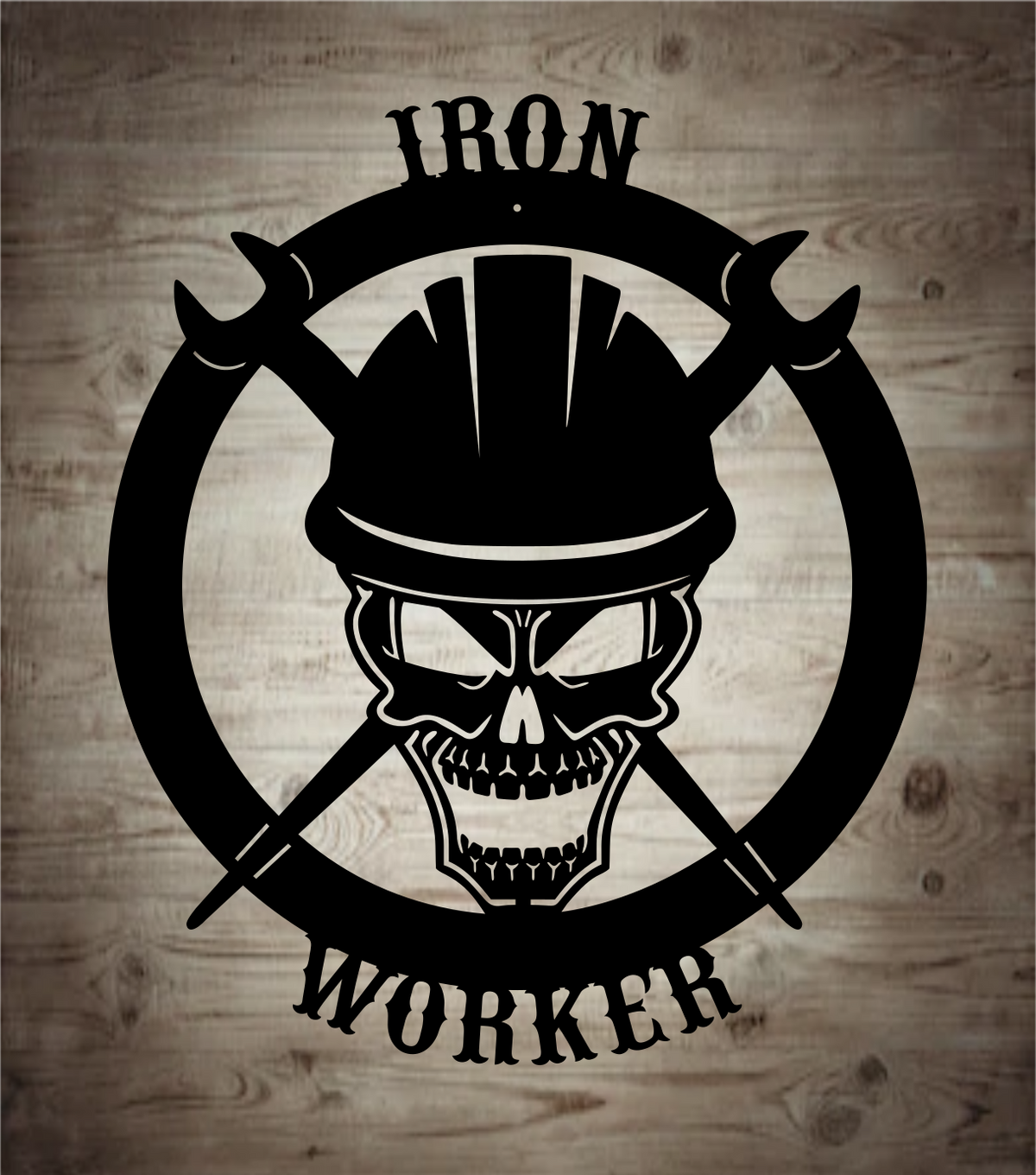 Iron Creatures. Sign Iron Worker Skull – Elite Metal Design LLC