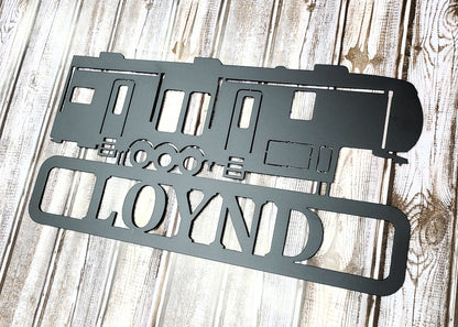 Fifth Wheel RV Toy Hauler Monogram